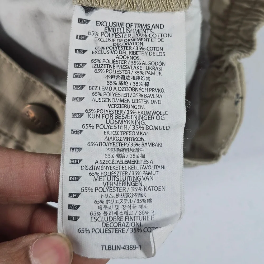 5.11 Tactical Womens Khaki Tan Ripstop Cargo Pants Size 8 Regular Utility Work - Picture 8 of 9